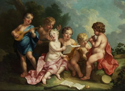 Das Konzert (Allegorie der Musik) von Unbekannt Unbekannt